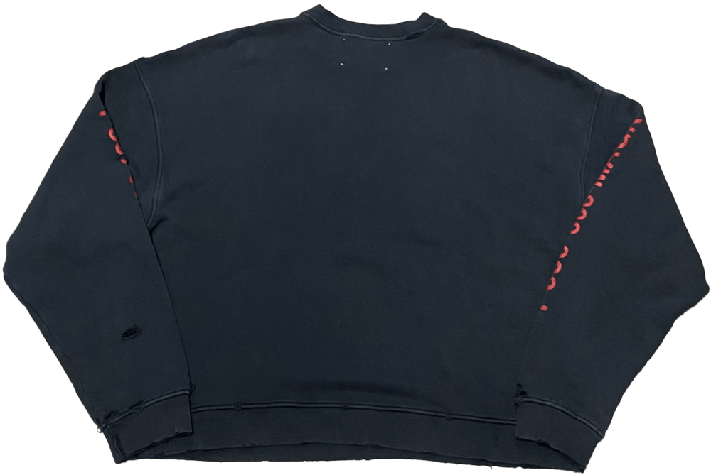 Paly 'Cast A Spell' Black Crewneck