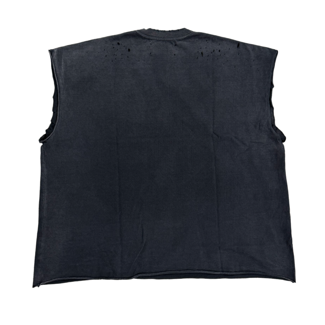 Satoshi Nakamoto 'Digital Recording' Black Cutoff Tee