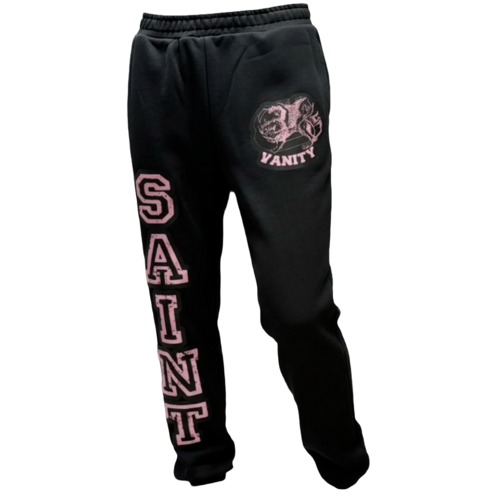 Saint Vanity 'Black Pink' Varsity Swetapants