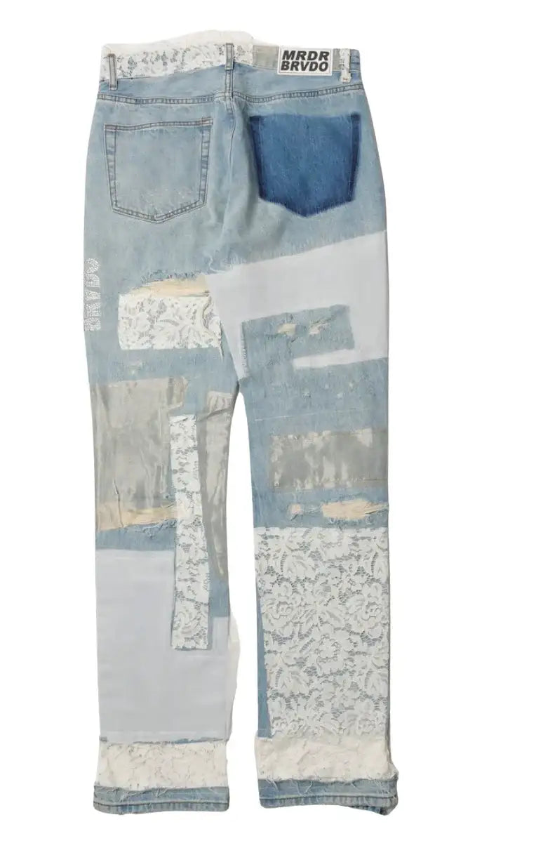 Who Decides War 'Blue Lace Altar' Jeans