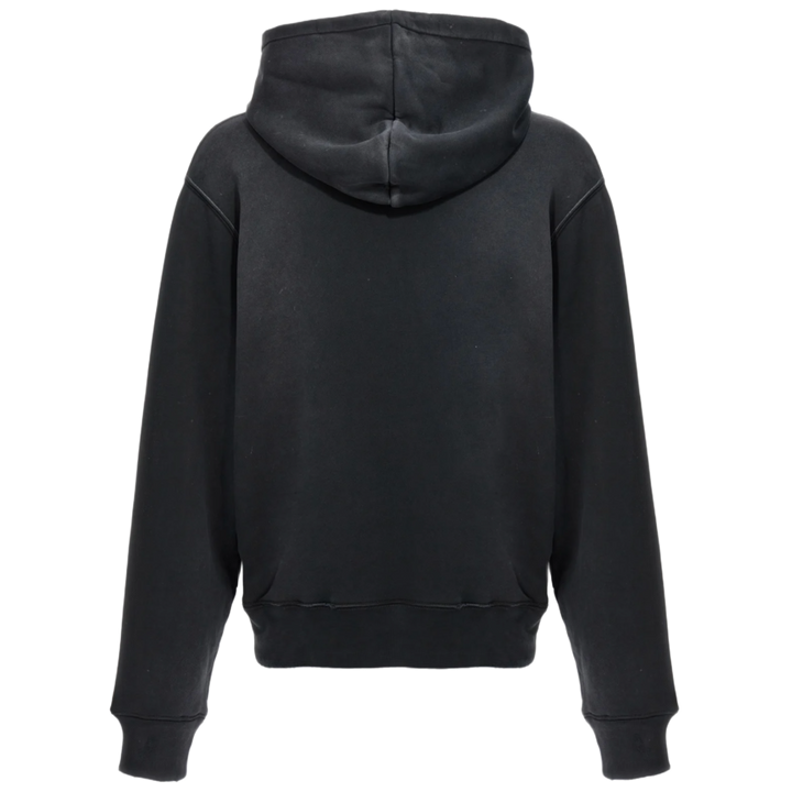 Amiri 'Black/ Yellow Track' Faded Black Hoodie