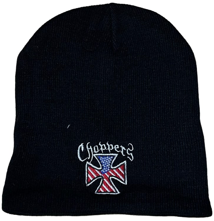 West Coast Choppers 'American Cross' Beanie