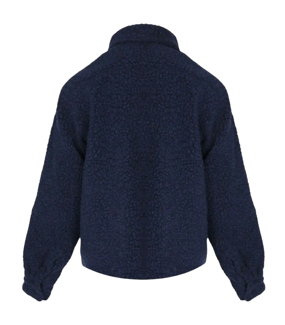 Cout De La Liberte 'Tommy-Embellished Blue' Wool Jacket