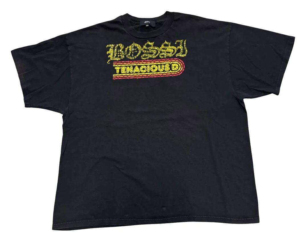 Bossi 'Tenacious D' Vintage Rhinestone Tee