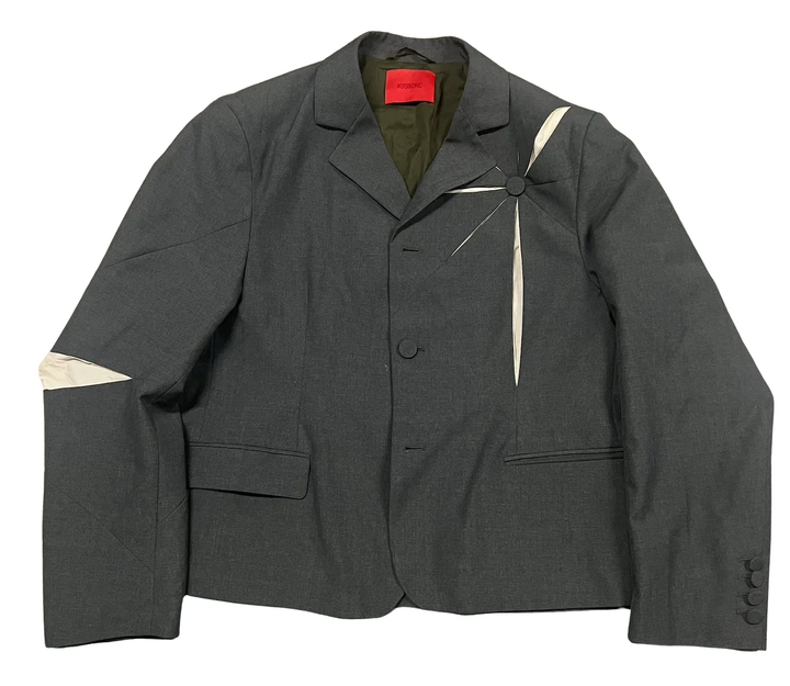 KUSIKOHC 'Gray' Origami Blazer