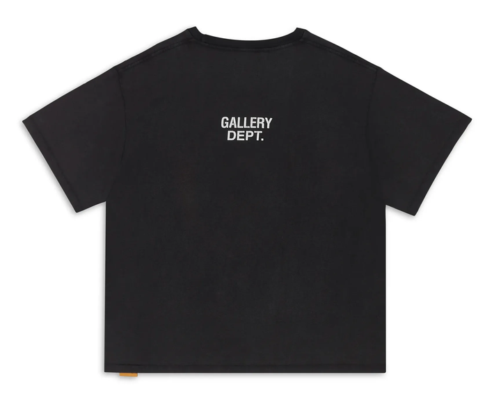 Gallery Dept. 'Distressed ATK' Black Tee