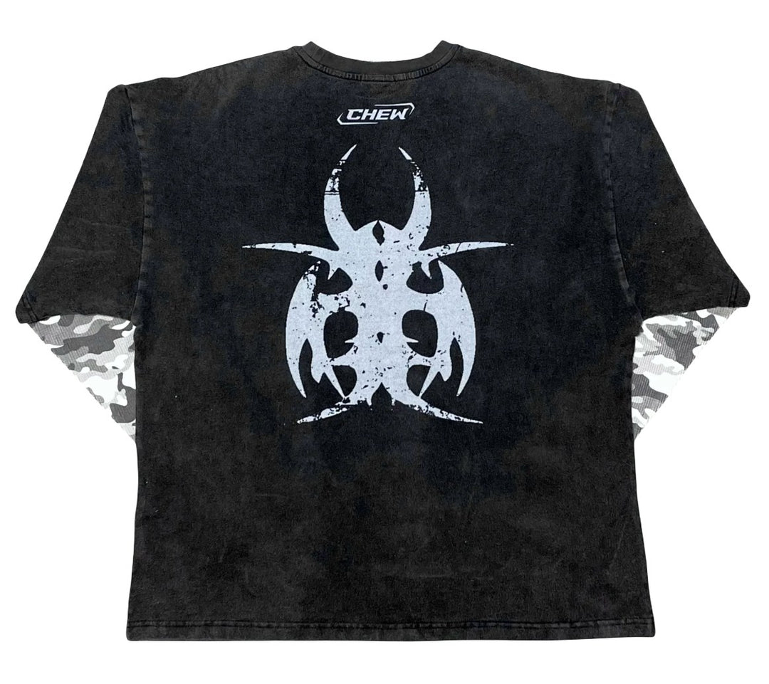 Chew Forever 'Snow Camo' Double-Layered Longsleeve
