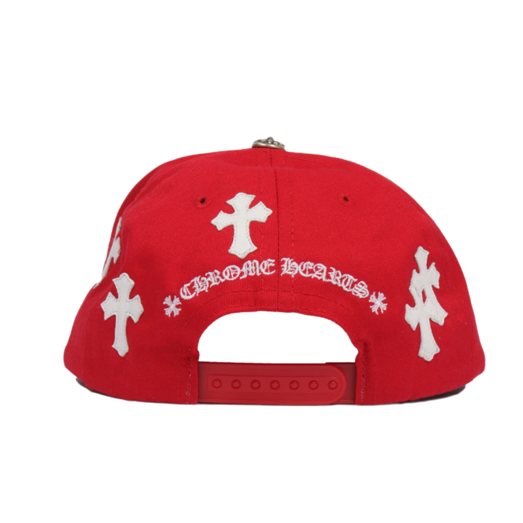 Chrome Hearts Cross Patch Baseball Hat &