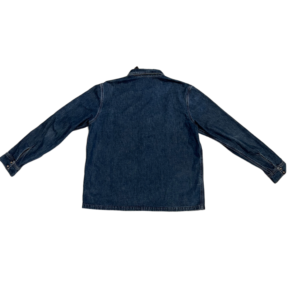 Chrome Hearts 'Blue' Denim Button Up Shirt