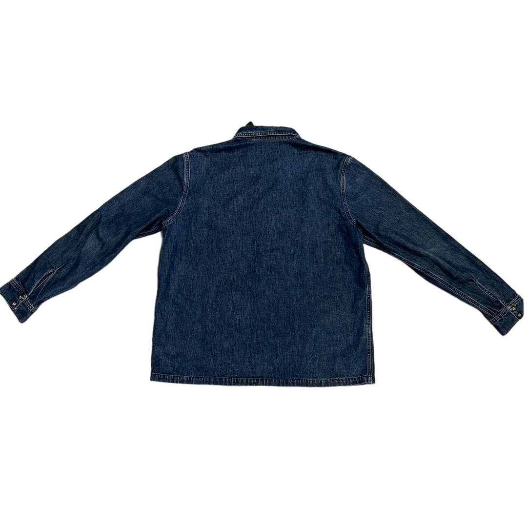 Chrome Hearts 'Blue' Denim Button Up Shirt