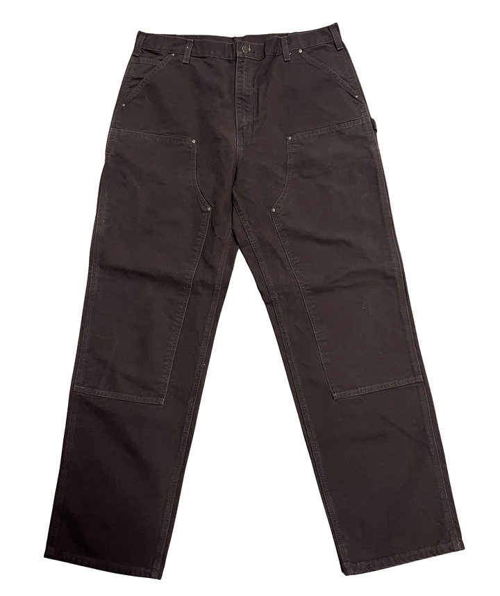 Carhartt 'Dark Brown' Double Knee Carpenter Pants