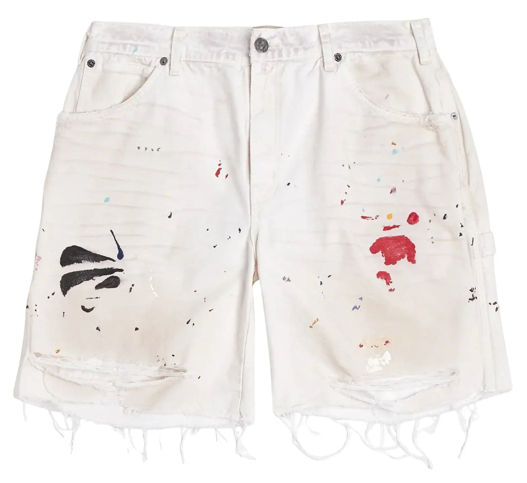 Gallery Dept 'White Paint' Flea Carpenter Shorts