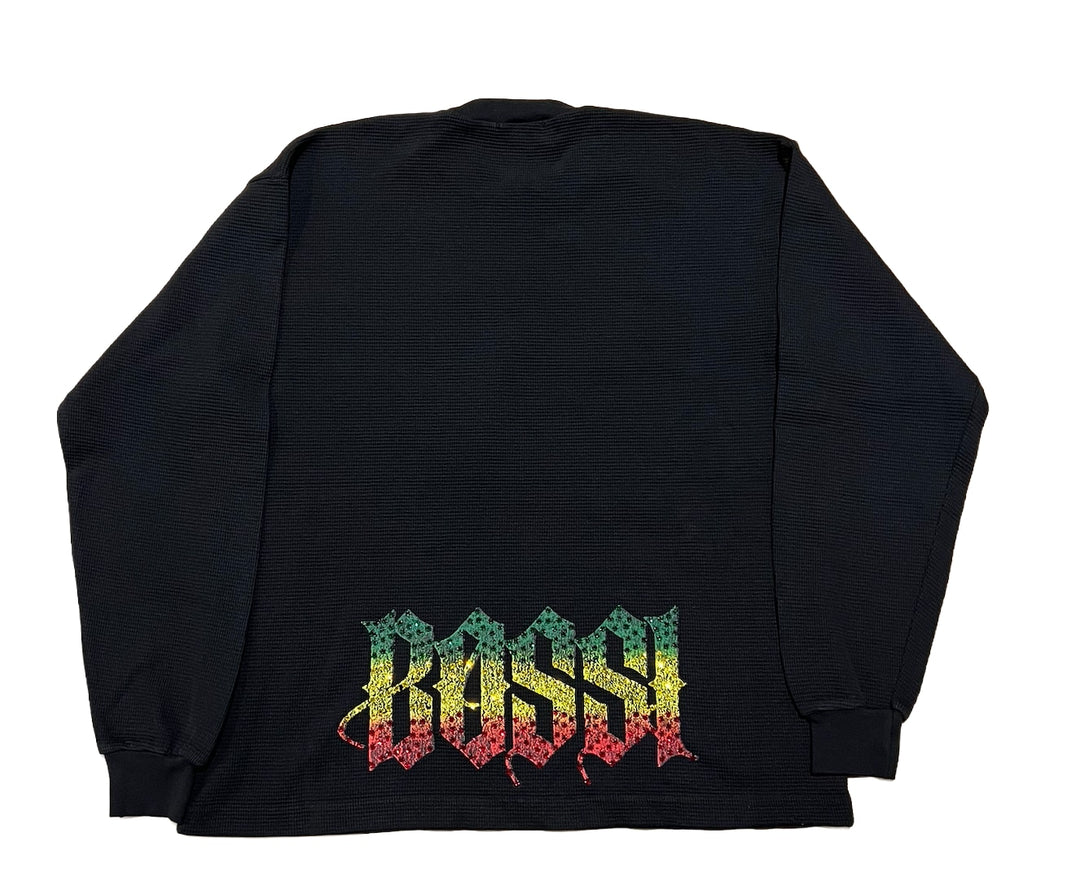 Bossi 'Rasta Skulls' Black Thermal