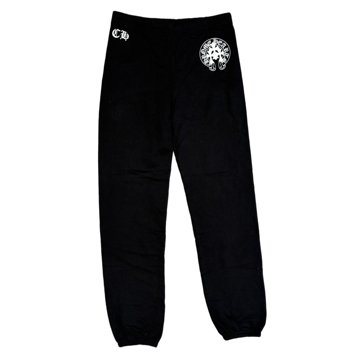 Chrome Hearts 'Triple Cross Horseshoe' Black Sweatpants