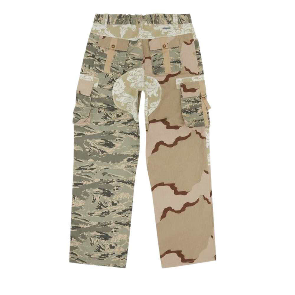 Marine Serre 'Camo' Patchwork Cargo Pants