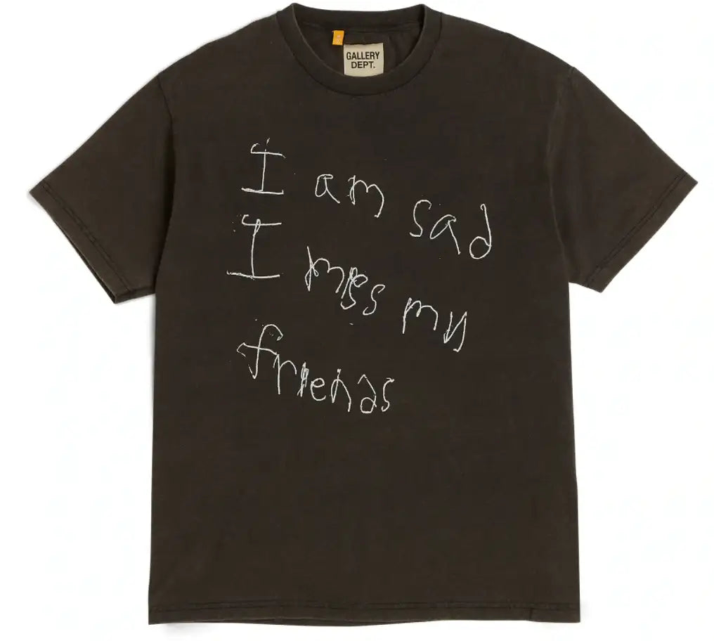 Gallery Dept I'm Sad Tee Black