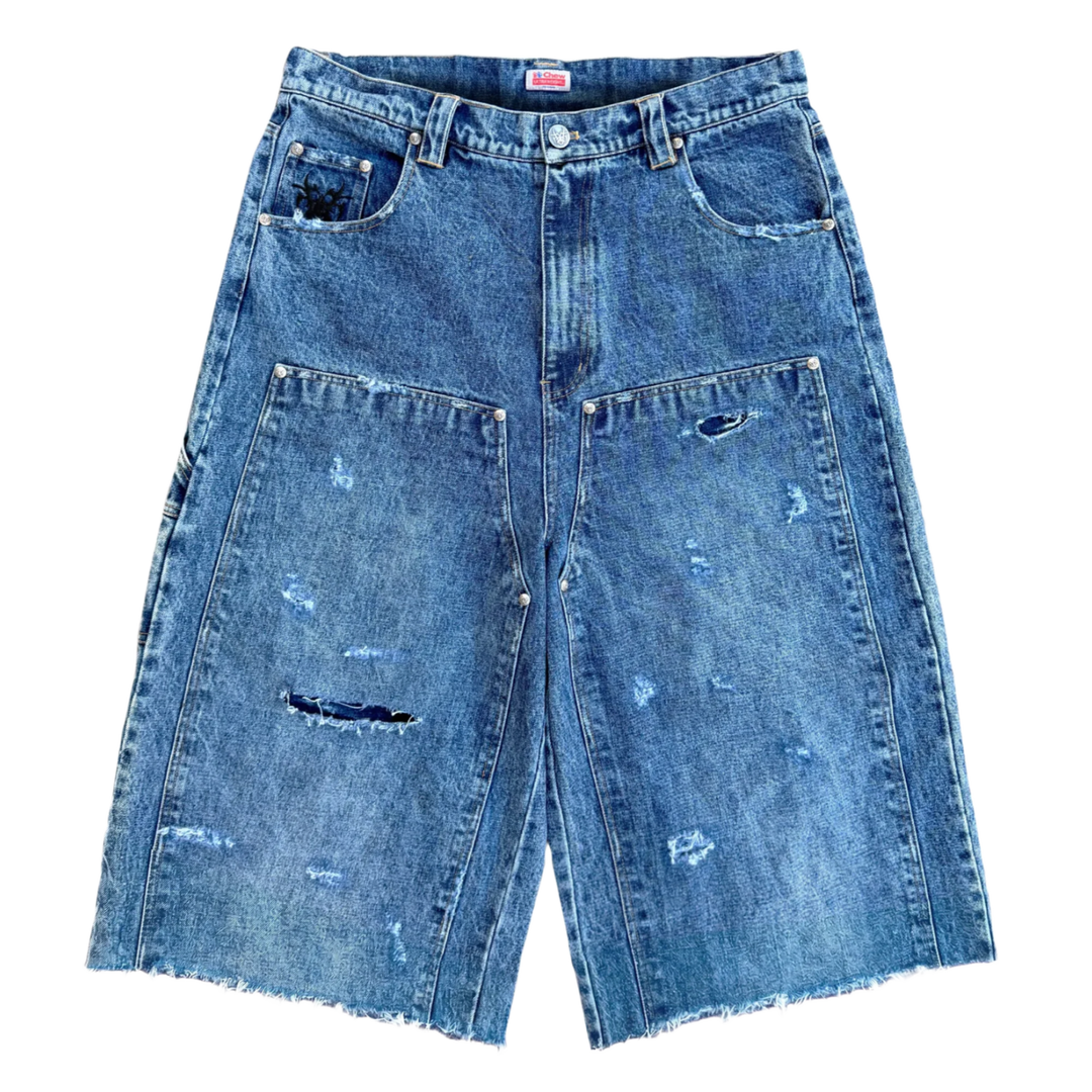 Chew Forever 'Blue Denim' Long Shorts