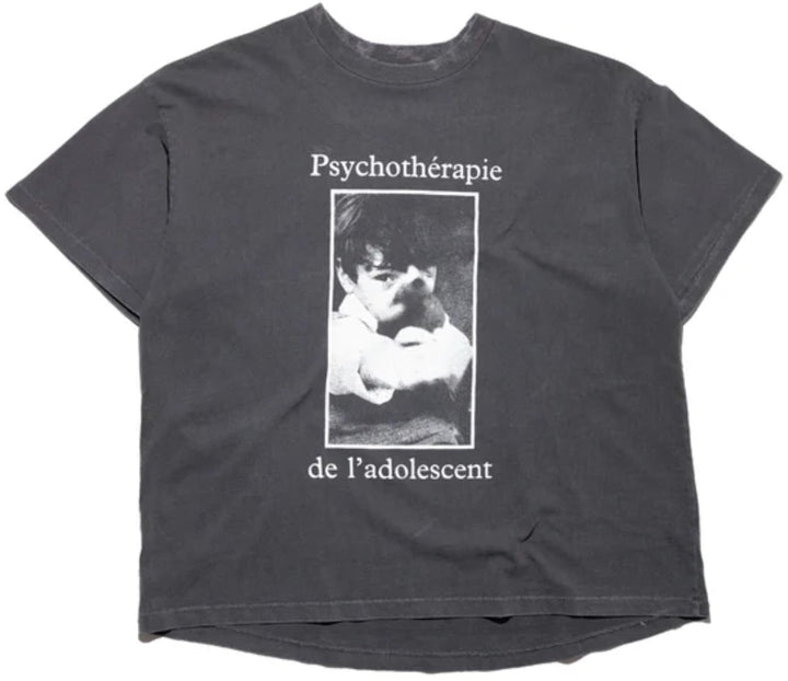 Enfants Riches Déprimés 'Psychothérapie de L'Adolescent' Black Tee