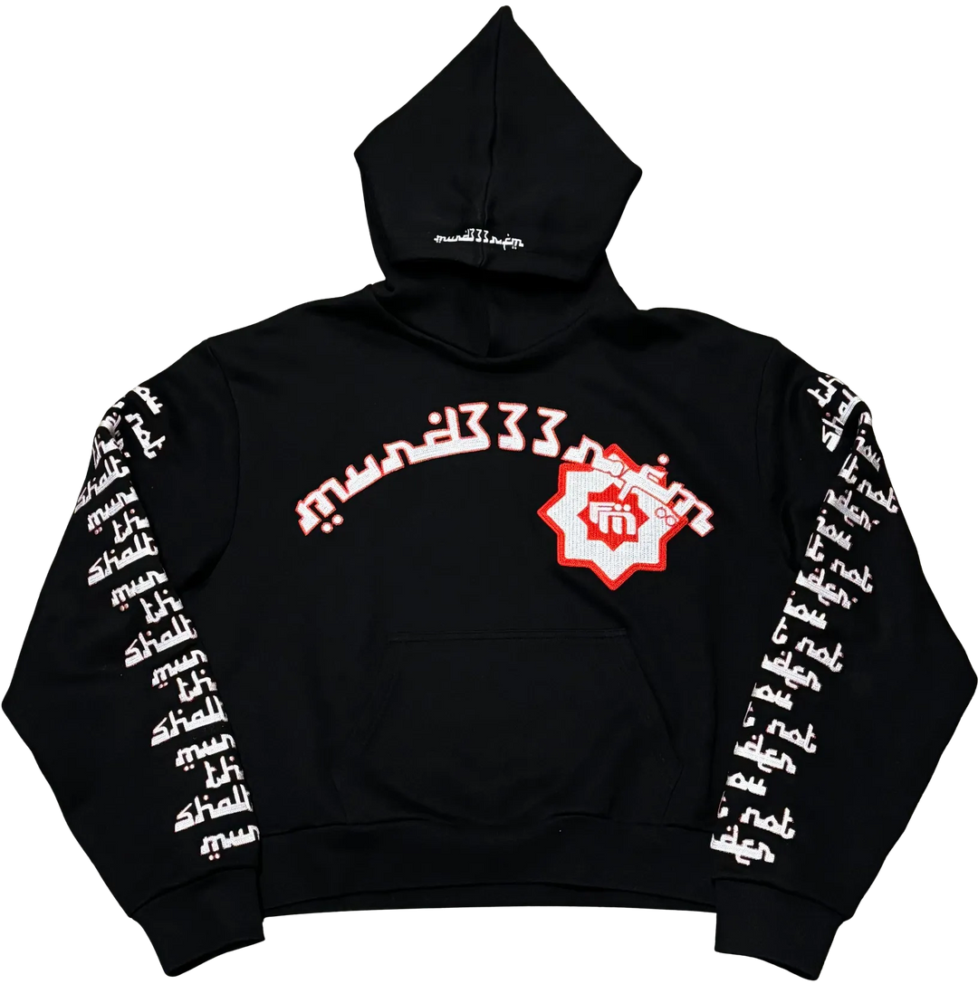 Murd333r.fm 'Thou Shalt Not' Tokyo Exclusive Hoodie