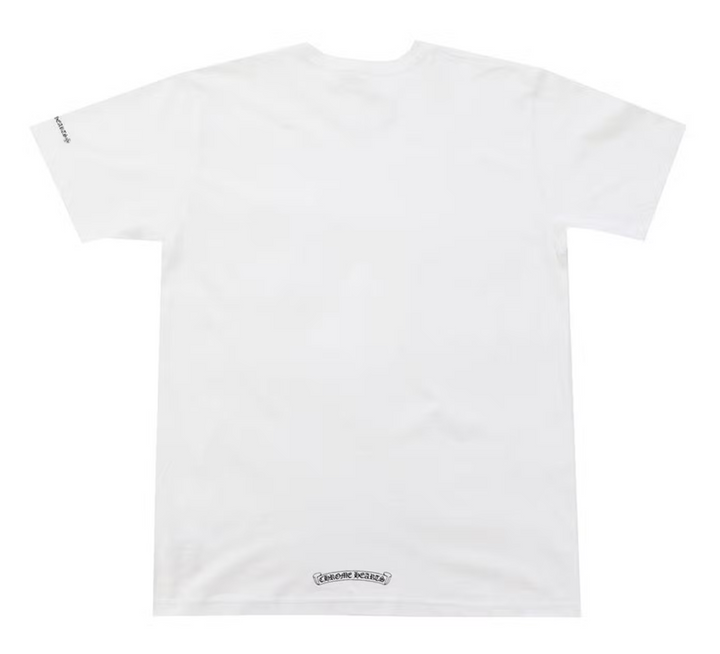 Chrome Hearts 'Collar Logo' White Tee
