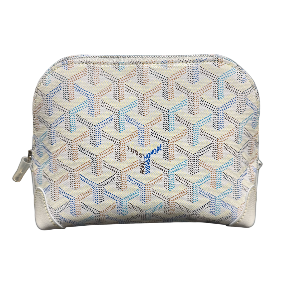 Goyard 'Polar Blue' Vendôme Cosmetic Pouch