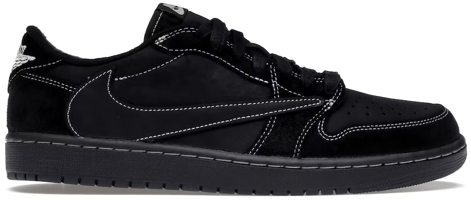 Travis Scott Jordan 1 'Black Phantom' Low