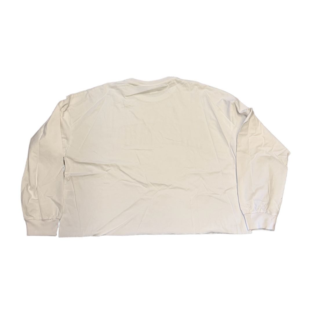 Saint Vanity 'White/Red Logo' Longsleeve Tee
