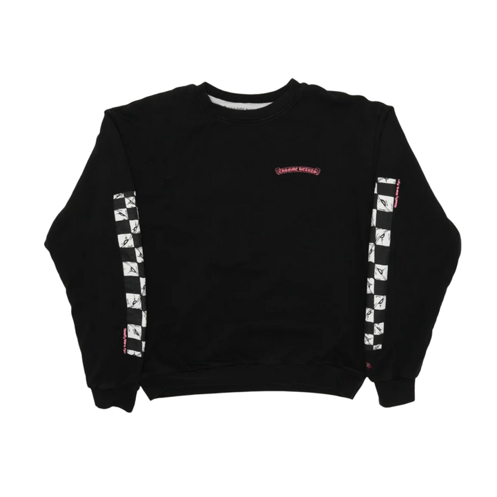 Chrome Hearts Matty Boy 'Pretense' Thermal Lined Black Crewneck
