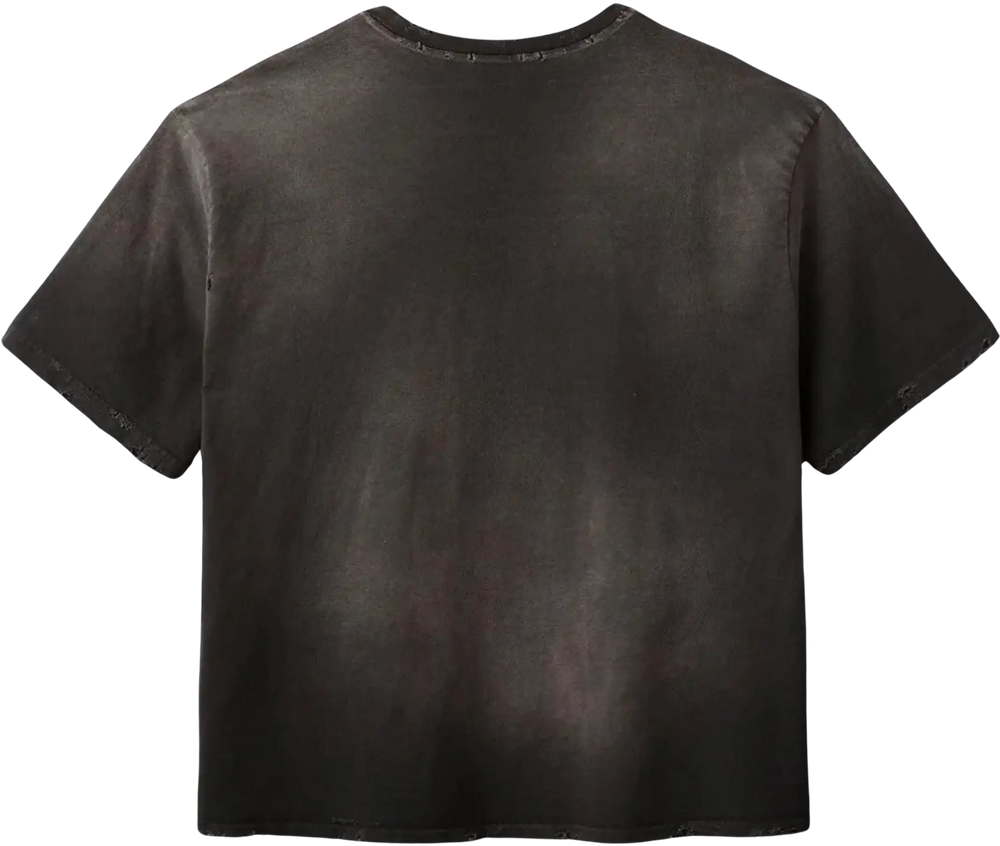 Gold+Vintage Gallery Raspberry Hills 'Code 77' Black Tee