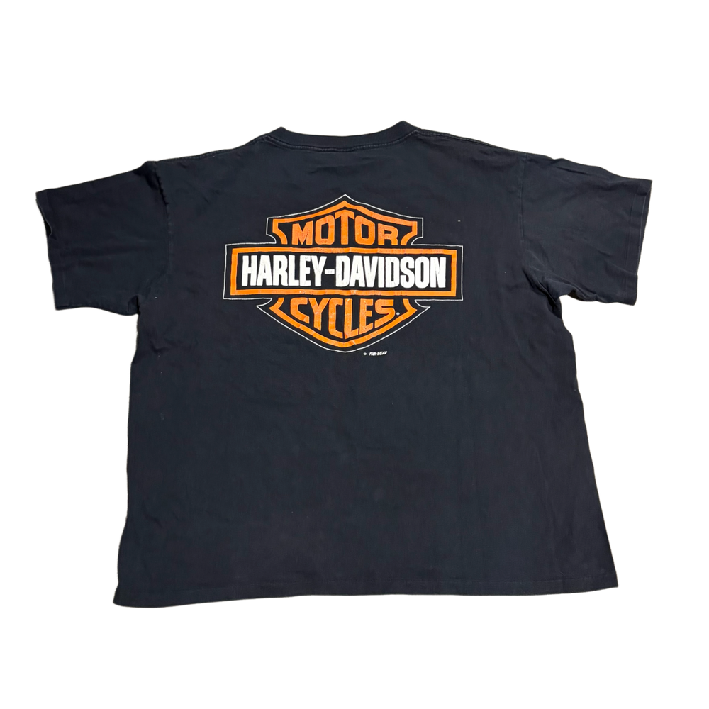 Vintage 'Black' Harley Davidson Wolf Tee