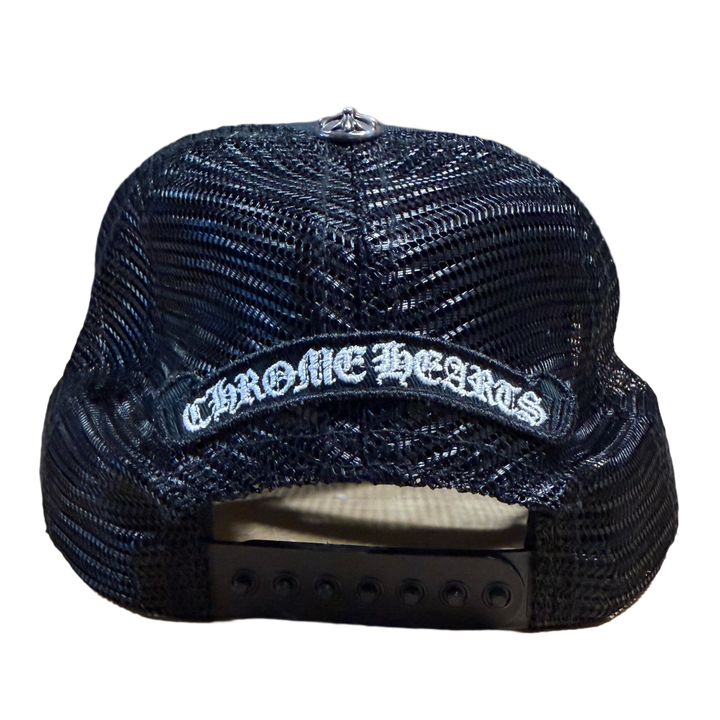 Chrome Hearts Matty Boy 'Cheetah Fur Chomper' Leather Patch Hat