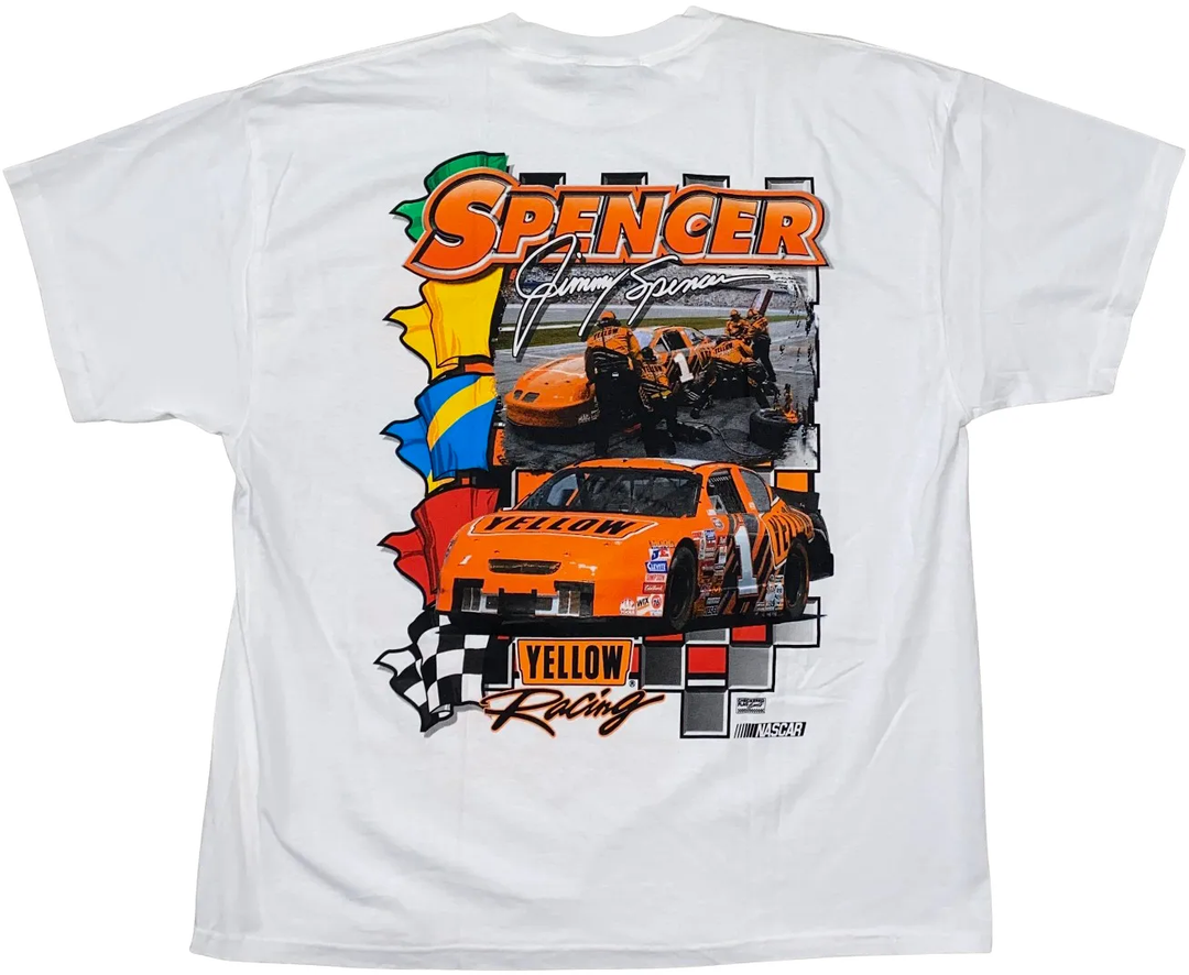 Jimmy Spencer 'Yellow Racing' Vintage Tee
