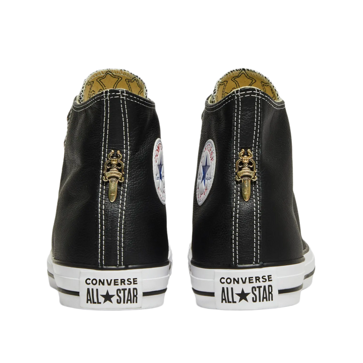 Chrome Hearts Converse Black Patch