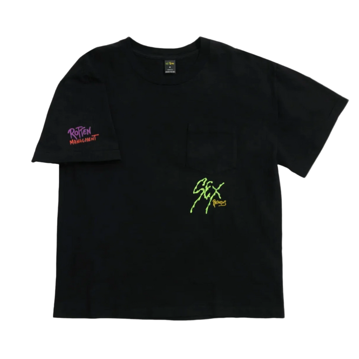 Matty Boy Anti Promo 'Sex Records Rotten Management' Black Tee