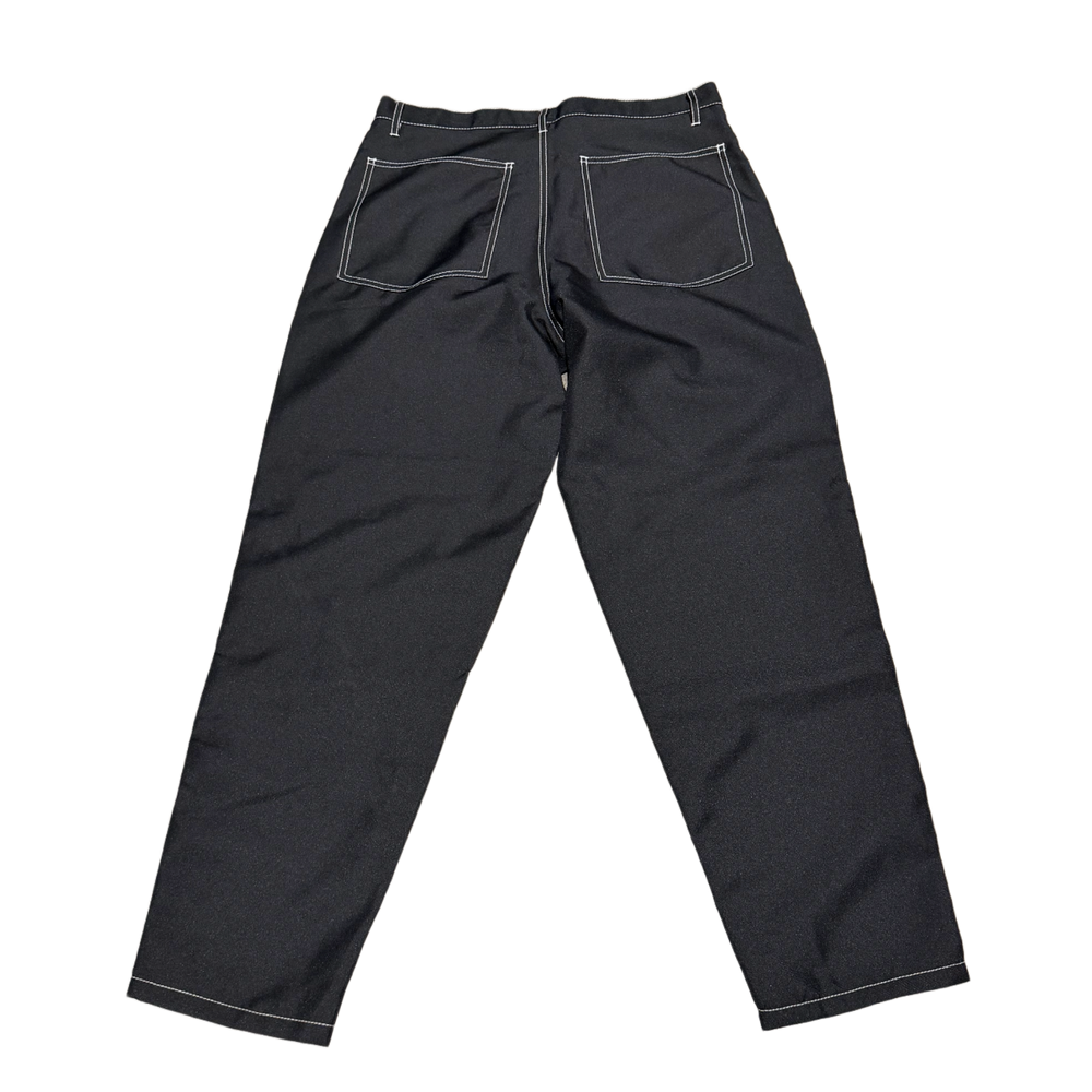 Comme Des Garcons 'Geometric Stitch' Black Trousers