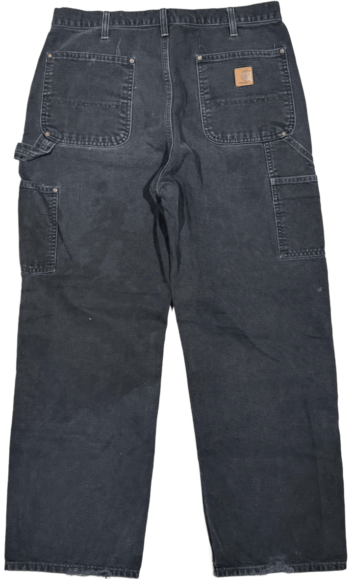 Carhartt 'Vintage Black' Double Knee Vintage Work Pants