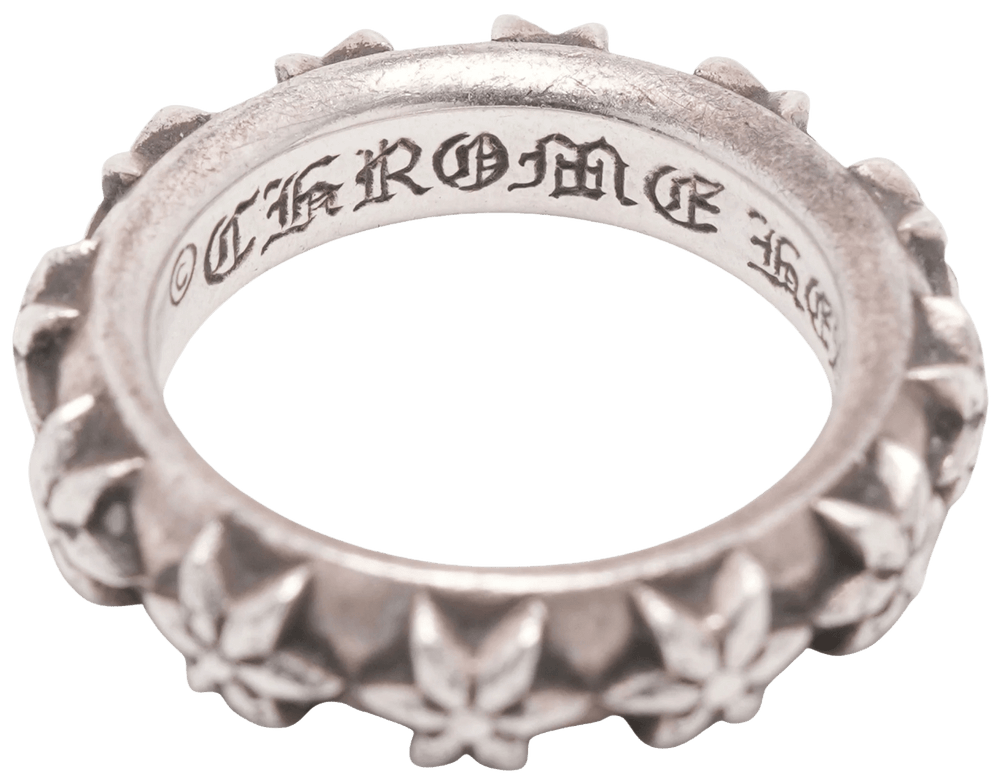 Chrome Hearts 'Silver Star' Eternity Ring