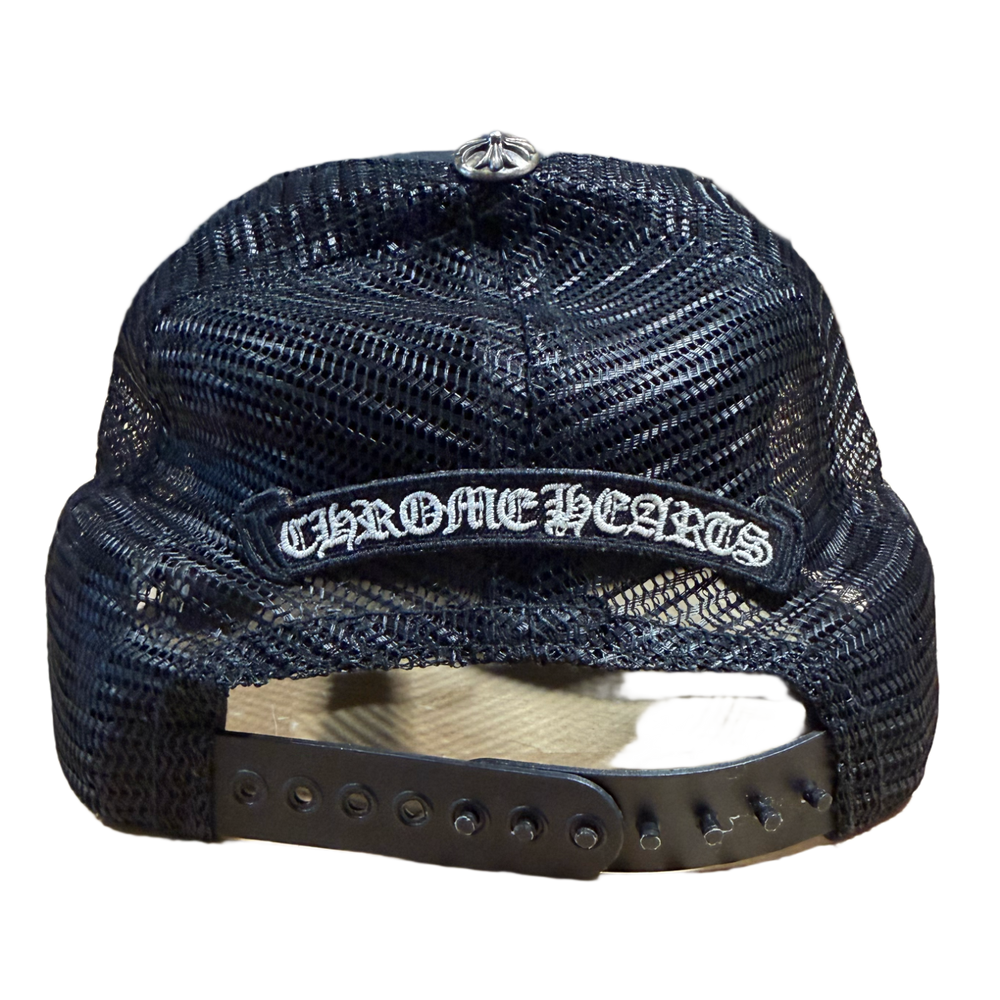 Chrome Hearts Matty Boy 'Green Chomper' Leather Patch Hat