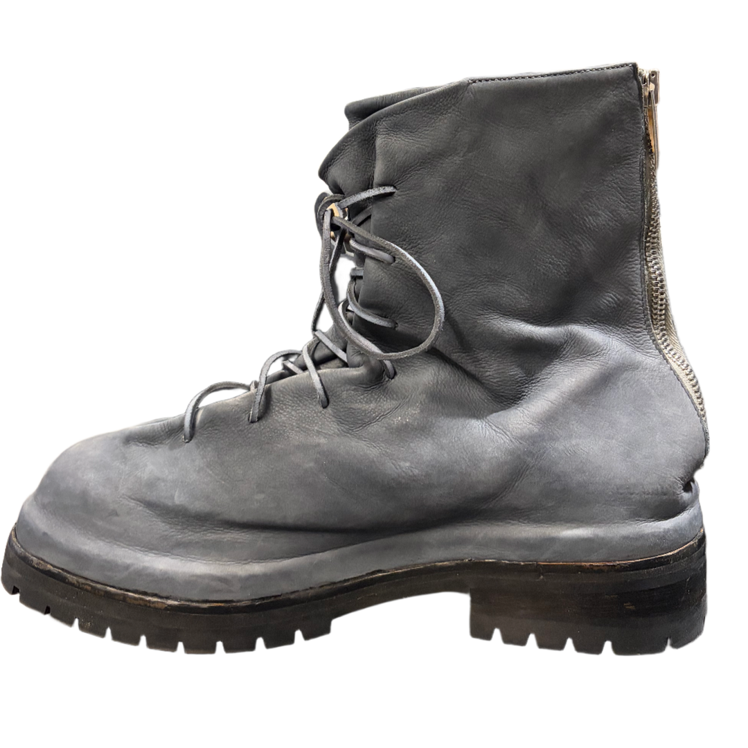 424 'Grey' Laced Up Marathon Boot