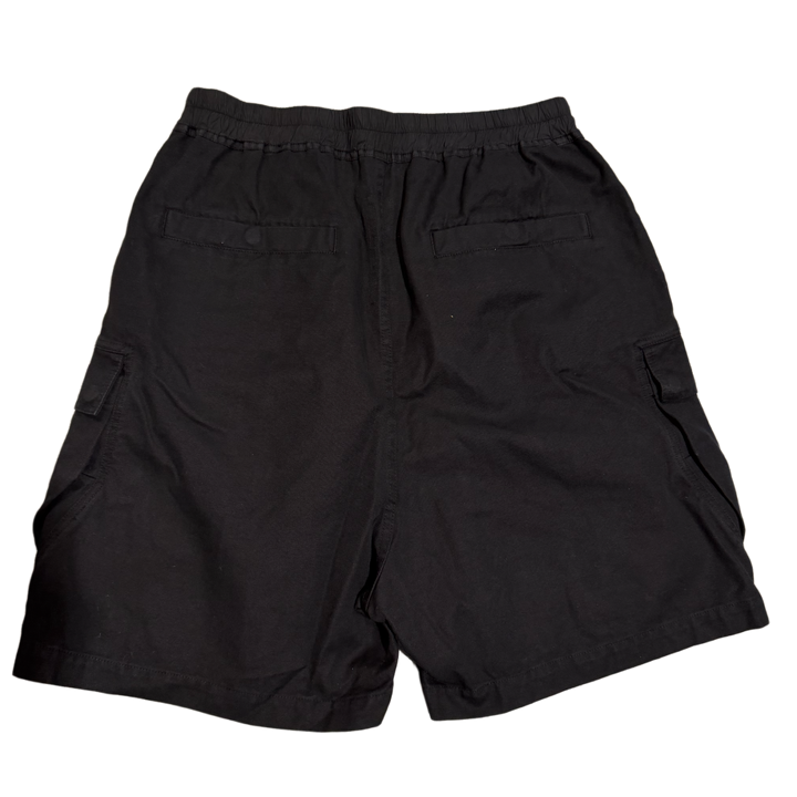 Rick Owens DRKSHDW 'Black' Cargobela Cotton Cargo Shorts
