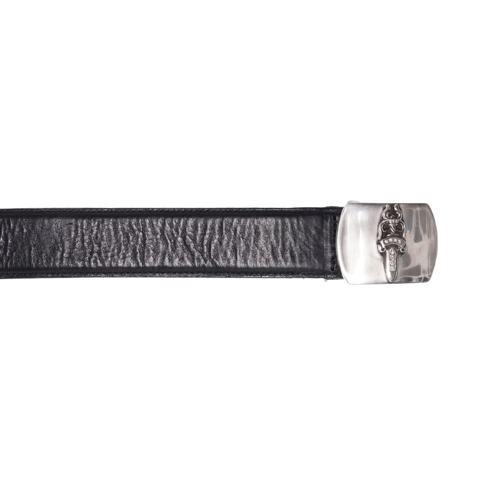 Chrome Hearts 'Diamond Dagger' Leather Belt